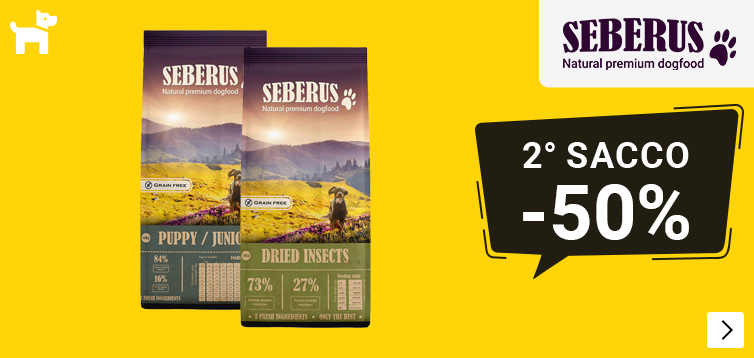 SEBERUS droogvoer 2e zak -50% korting DOG